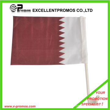 Poliéster Hand Held Flagscreen impresión Bandera nacional (EP-F7165)